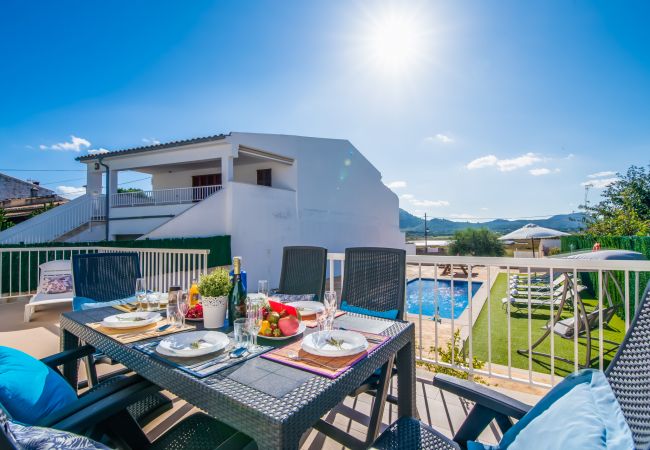 House in front of the sea in Alcudia.