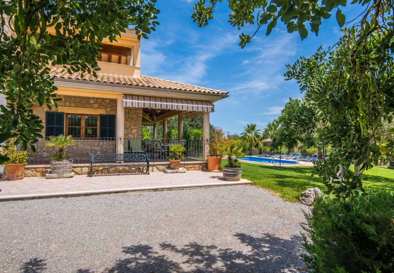 Country house in Selva - Country house Cas Mestre with pool in Mallorca