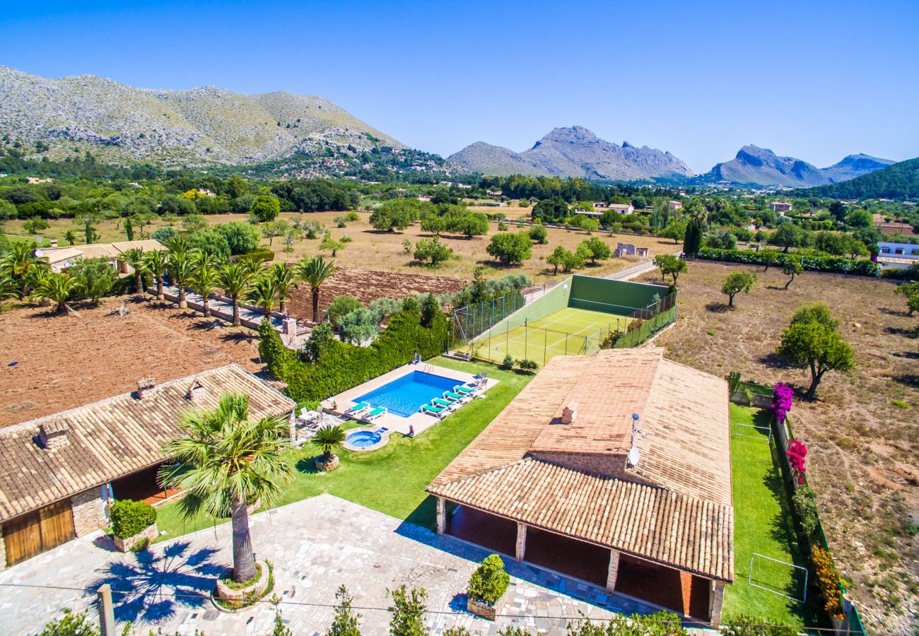 Country house in Pollensa - Rural finca in Pollensa Es Moli with pool