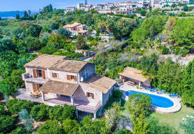 Finca with pool surrounded by the nature of Majorca
