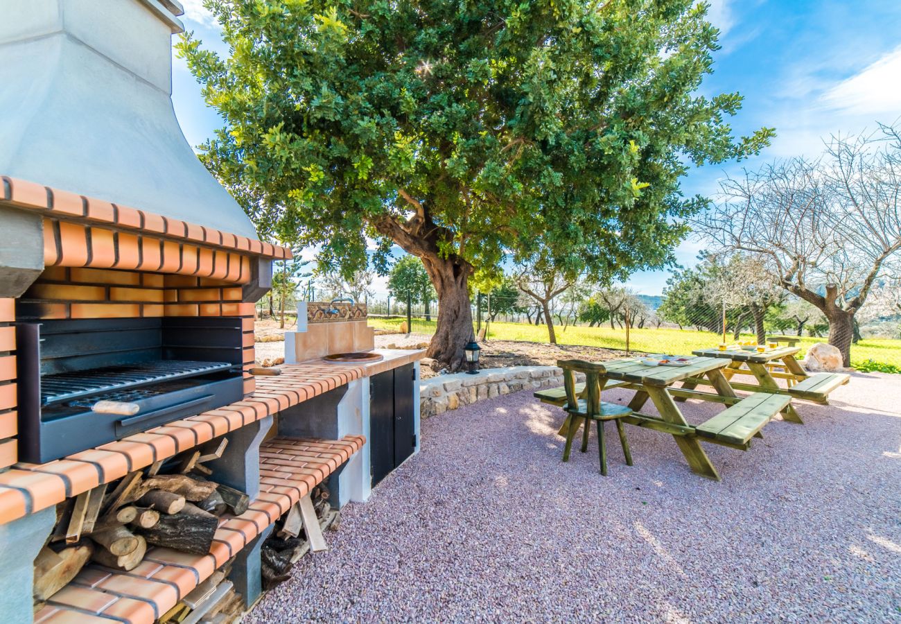 Country house in Selva - Finca Puig den Guardiola with mountain view