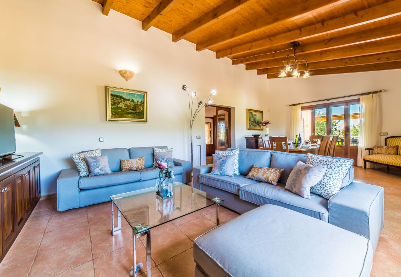 Country house in Selva - Finca Puig den Guardiola with mountain view