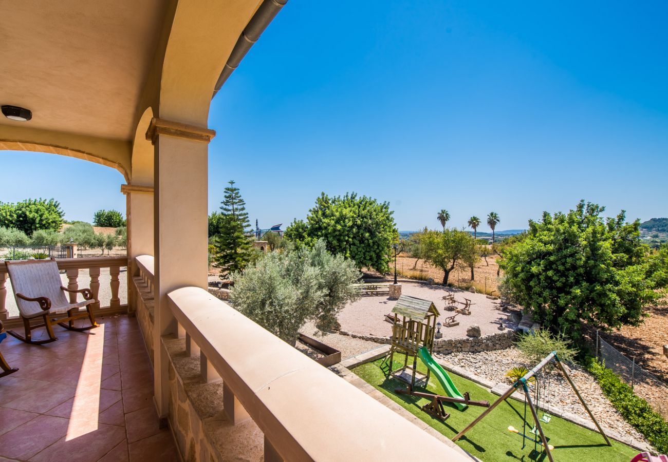 Country house in Selva - Finca Puig den Guardiola with mountain view