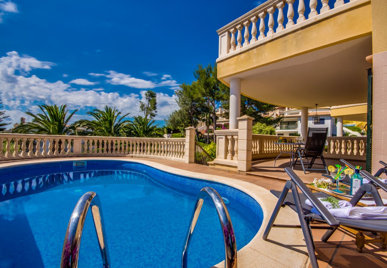 House in Alcanada - House with pool in Alcudia Ronda near the beach