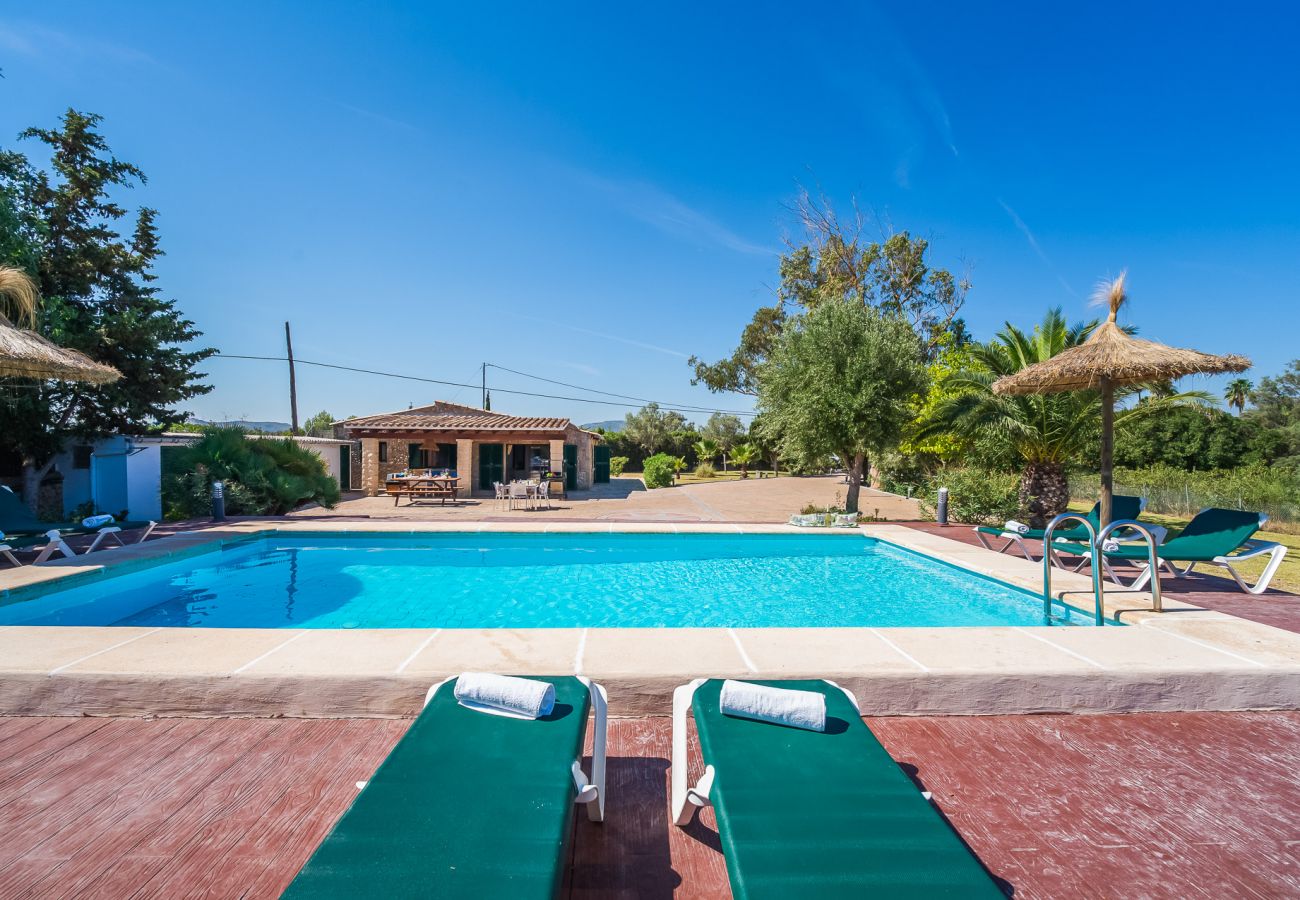 Country house in Puerto Pollensa - Finca by sea Ses Rotes with pool Pollensa