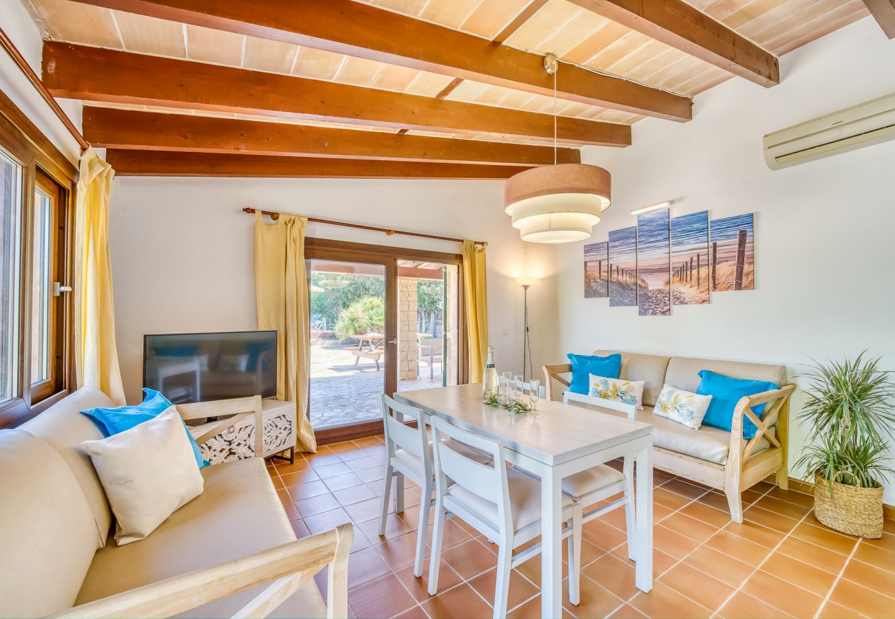 Country house in Puerto Pollensa - Finca by sea Ses Rotes with pool Pollensa