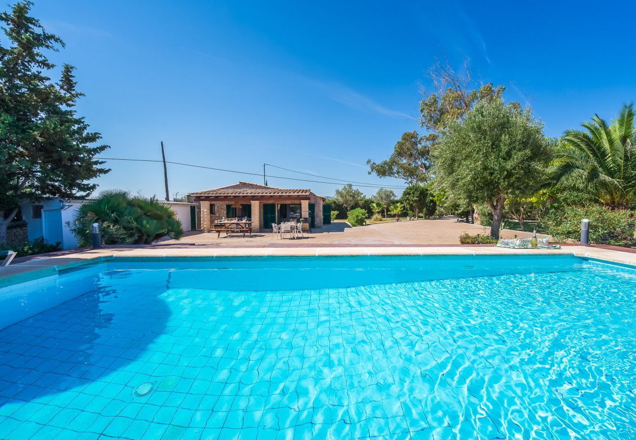 Country house in Puerto Pollensa - Finca by sea Ses Rotes with pool Pollensa