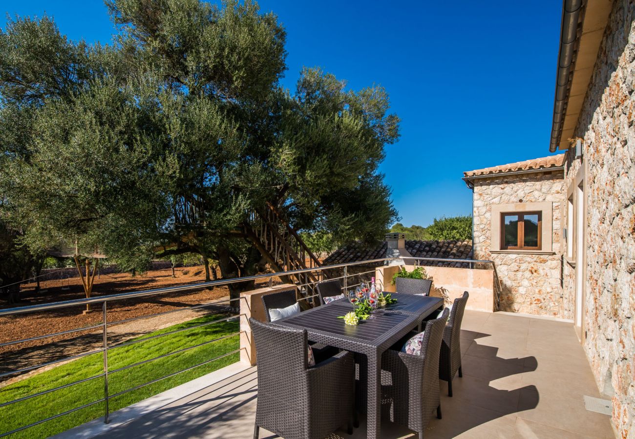 Country house in Ariany - Rural finca Sa Canova d'ariany with pool and tree house in Mallorca