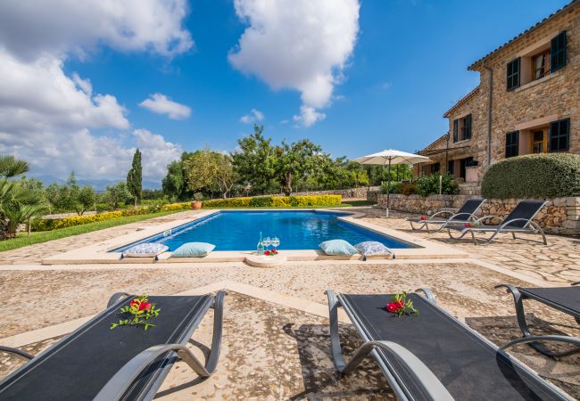 Country house in Muro - Rural finca in Muro Sa Font with swimming pool