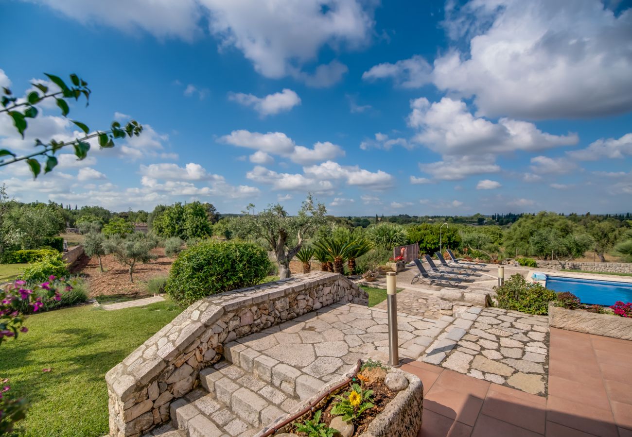 Country house in Muro - Rural finca in Muro Sa Font with swimming pool