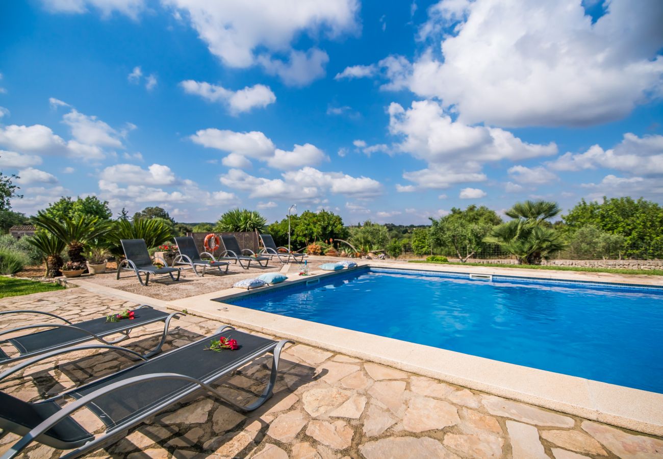 Country house in Muro - Rural finca in Muro Sa Font with swimming pool