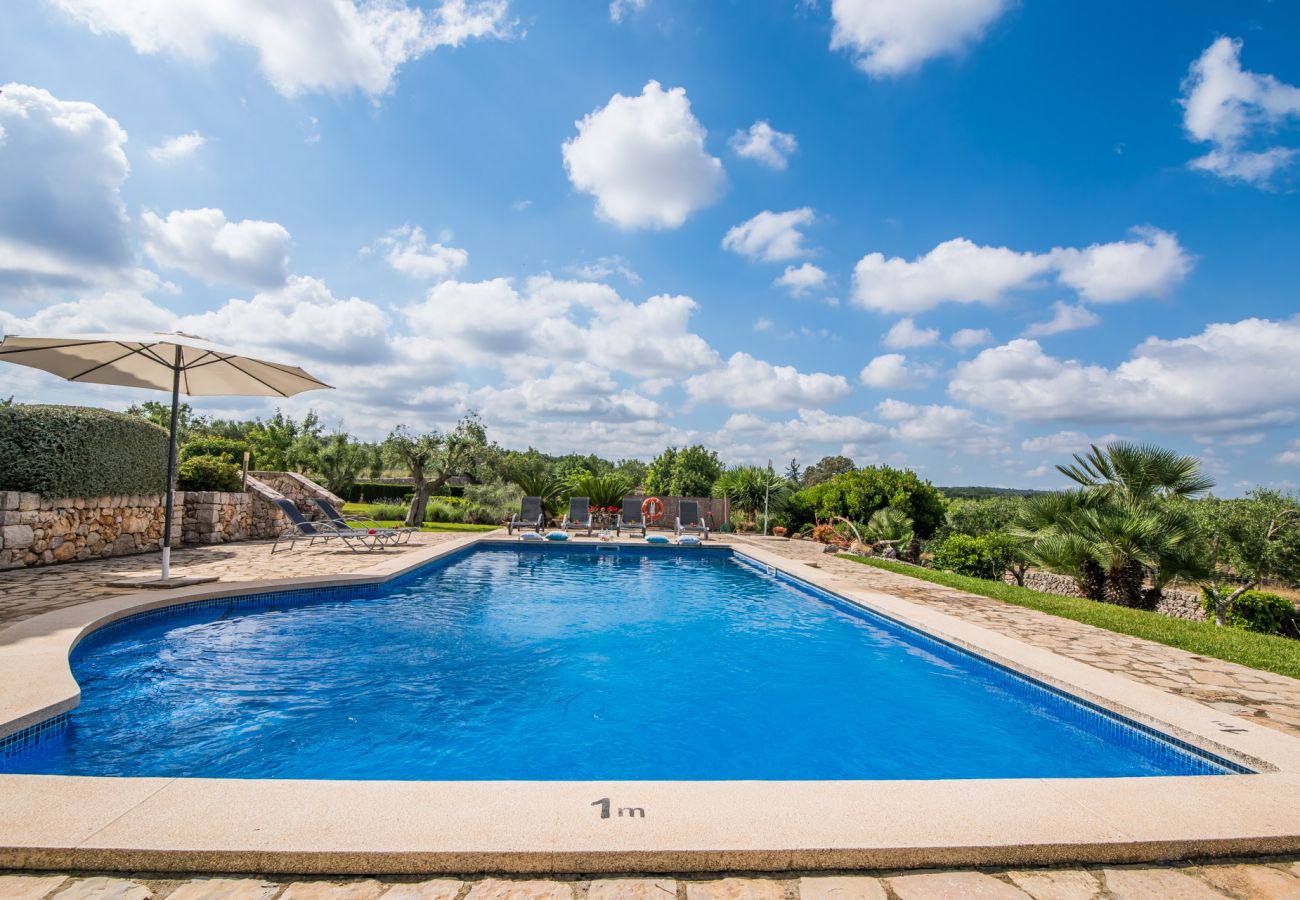 Country house in Muro - Rural finca in Muro Sa Font with swimming pool