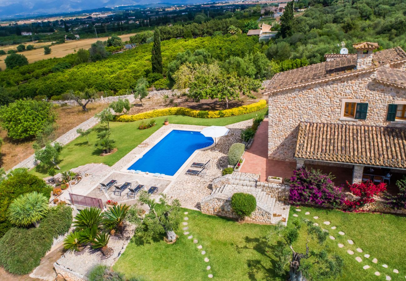 Country house in Muro - Rural finca in Muro Sa Font with swimming pool
