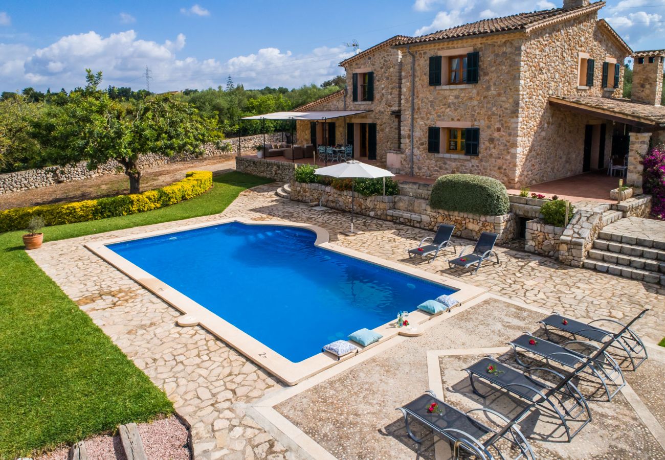 Rural finca stone house with pool Mallorca 