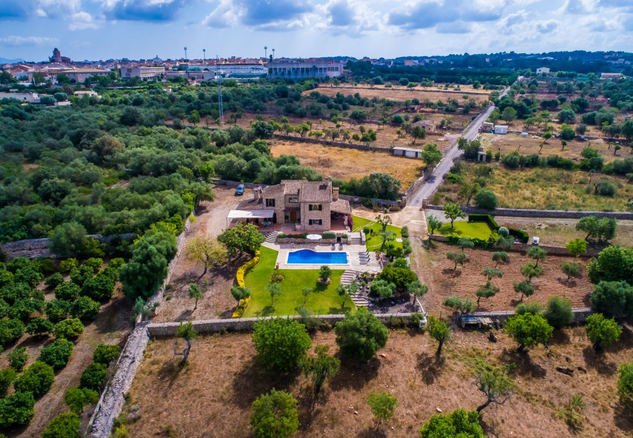 Country house in Muro - Rural finca in Muro Sa Font with swimming pool