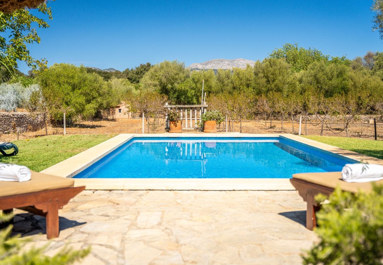 Holiday home with large swimming pool in Mallorca for rent