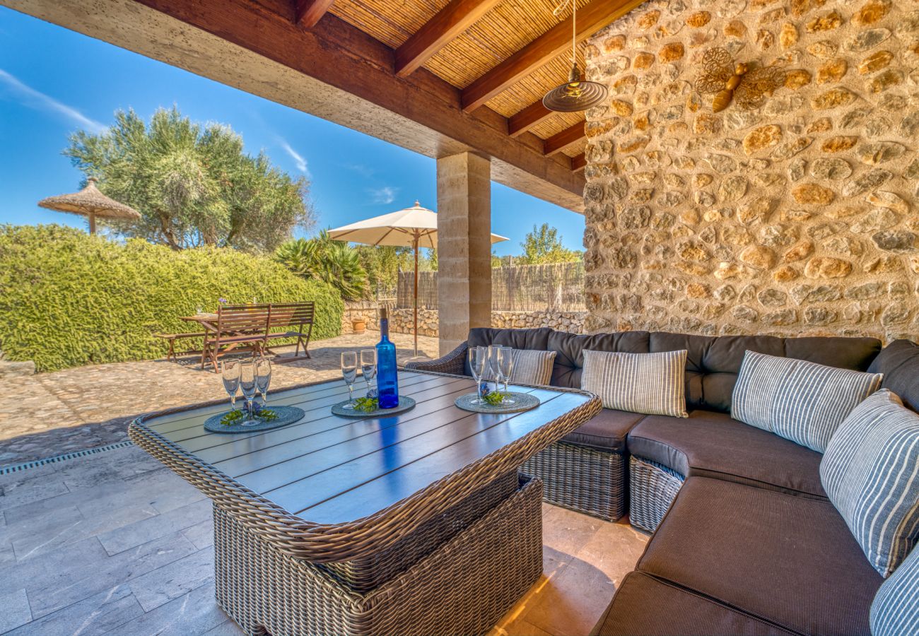 Country house in Buger - Mallorcan finca Ses Planes with pool