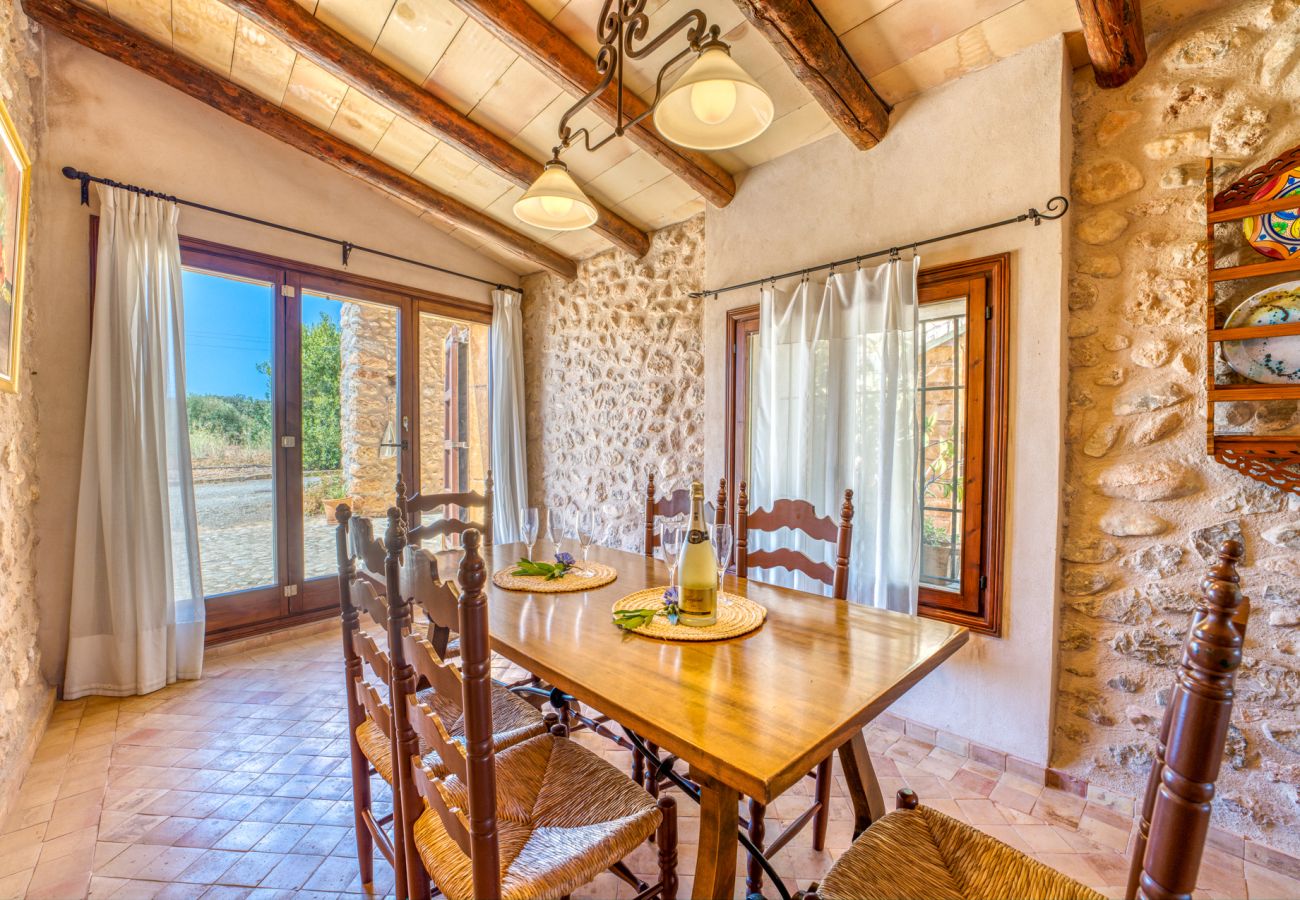 Country house in Buger - Mallorcan finca Ses Planes with pool