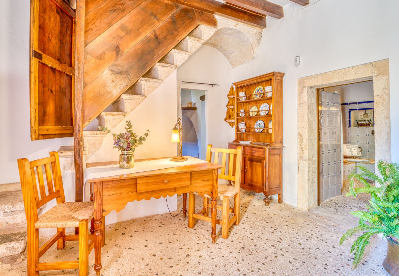 Country house in Buger - Mallorcan finca Ses Planes with pool