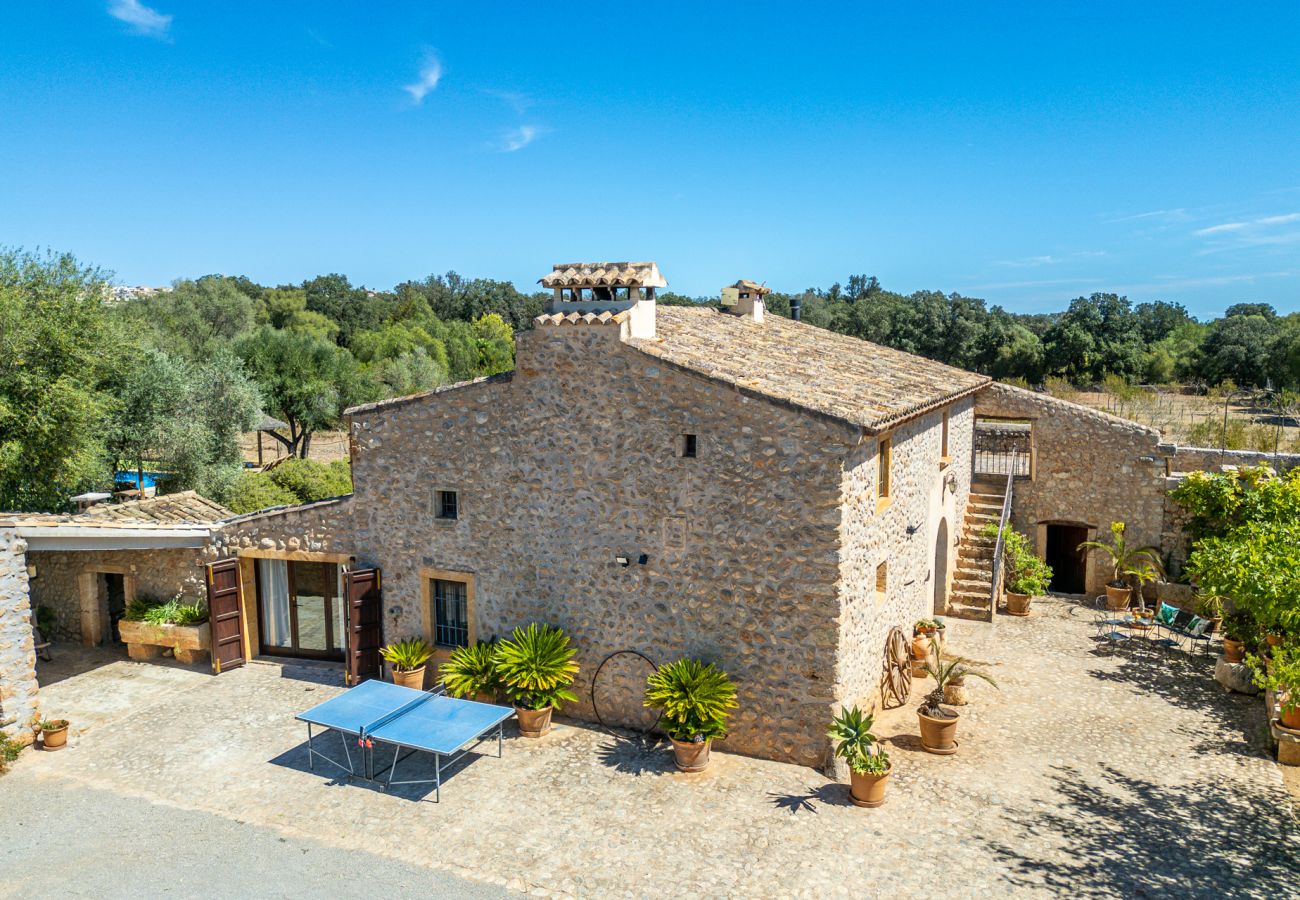 Country house in Buger - Mallorcan finca Ses Planes with pool