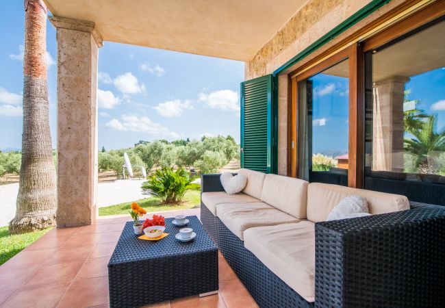 Country house in Alcudia - Rural Finca in Alcudia Ca Na Siona with pool