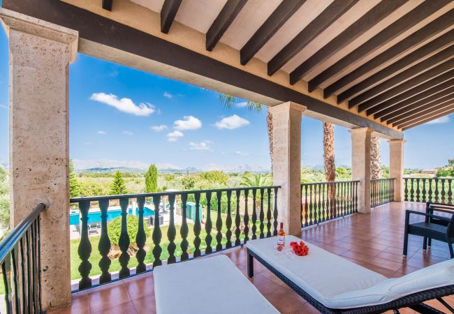 Country house in Alcudia - Rural Finca in Alcudia Ca Na Siona with pool
