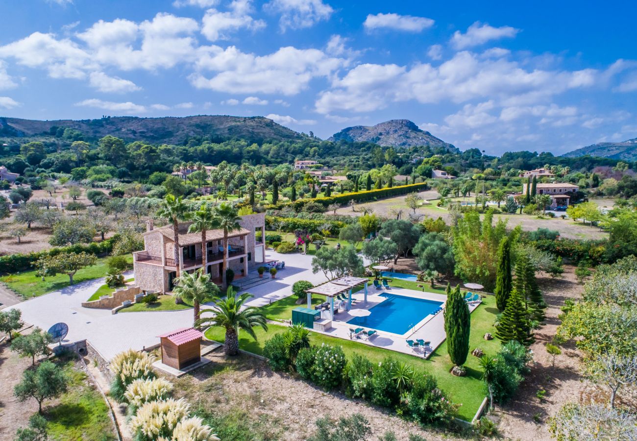 Country house in Alcudia - Rural Finca in Alcudia Ca Na Siona with pool