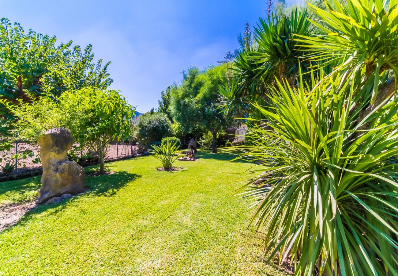 Country house in Pollensa - Rustic Finca in Pollensa Sa Sort Llarga with pool