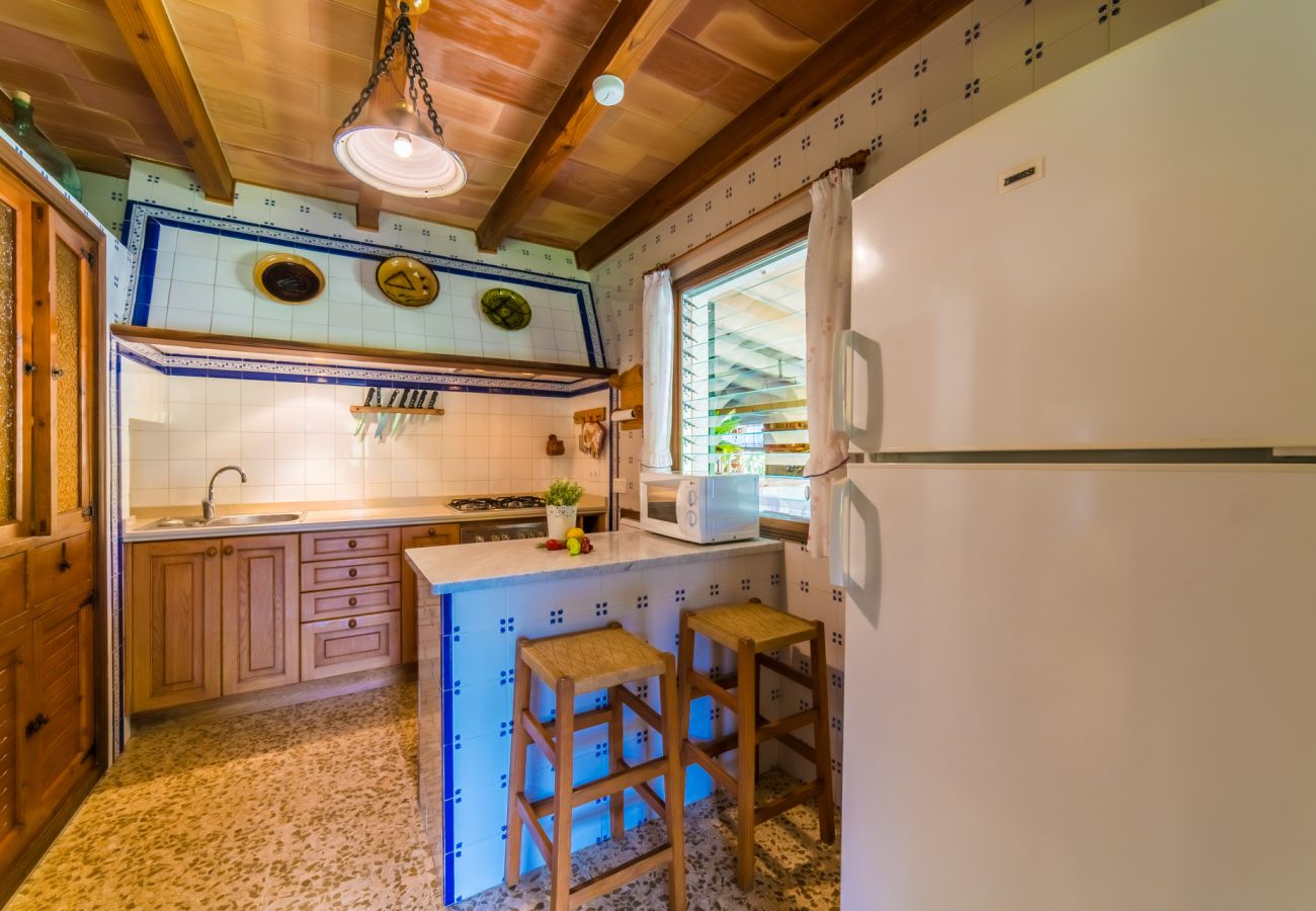 Country house in Pollensa - Rustic Finca in Pollensa Sa Sort Llarga with pool