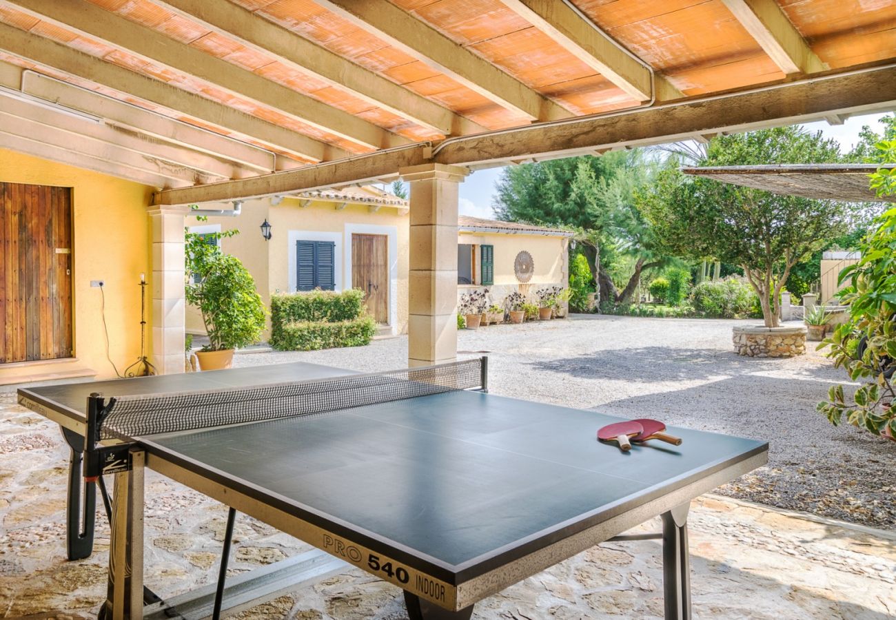 Country house in Pollensa - Rustic Finca in Pollensa Sa Sort Llarga with pool