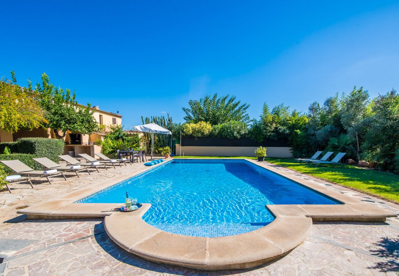 Country house in Pollensa - Country style Finca Can Verga Pollensa with pool