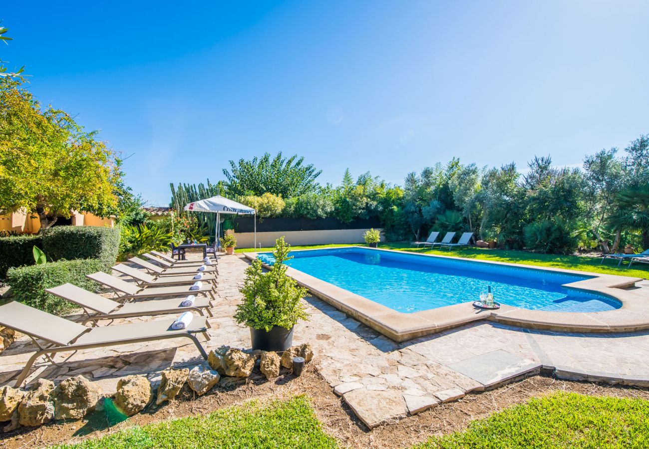 Country house in Pollensa - Country style Finca Can Verga Pollensa with pool