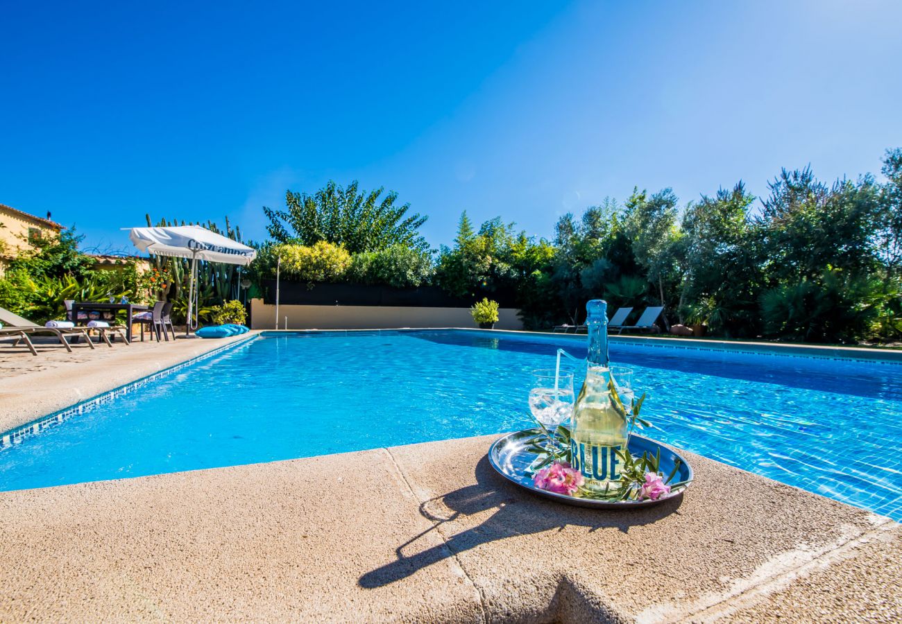 Country house in Pollensa - Country style Finca Can Verga Pollensa with pool