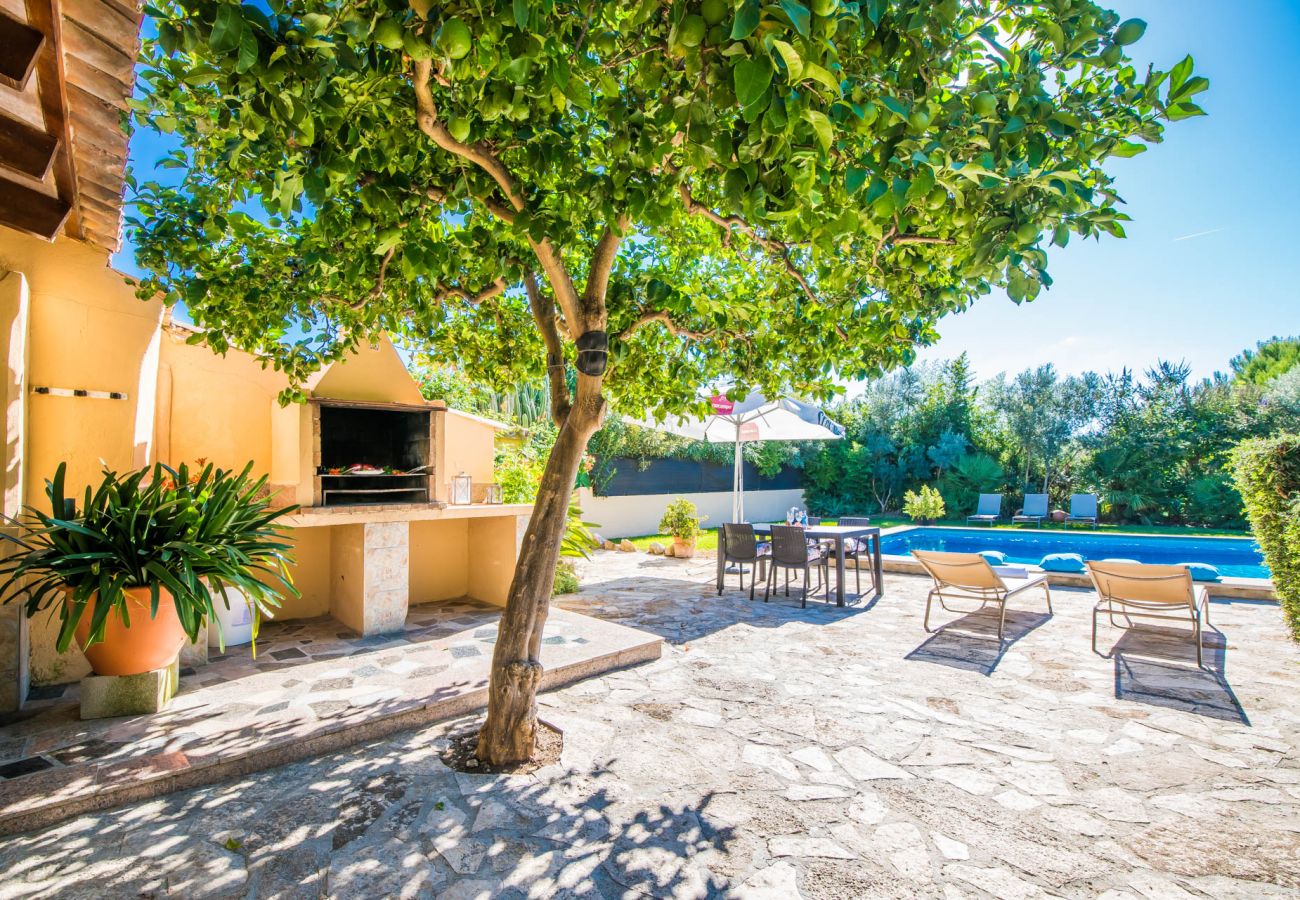 Country house in Pollensa - Country style Finca Can Verga Pollensa with pool