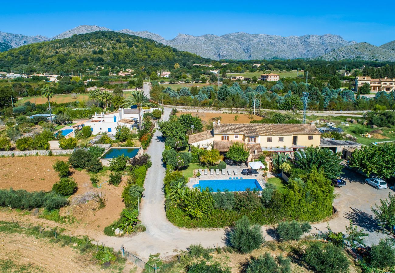 Country house in Pollensa - Country style Finca Can Verga Pollensa with pool