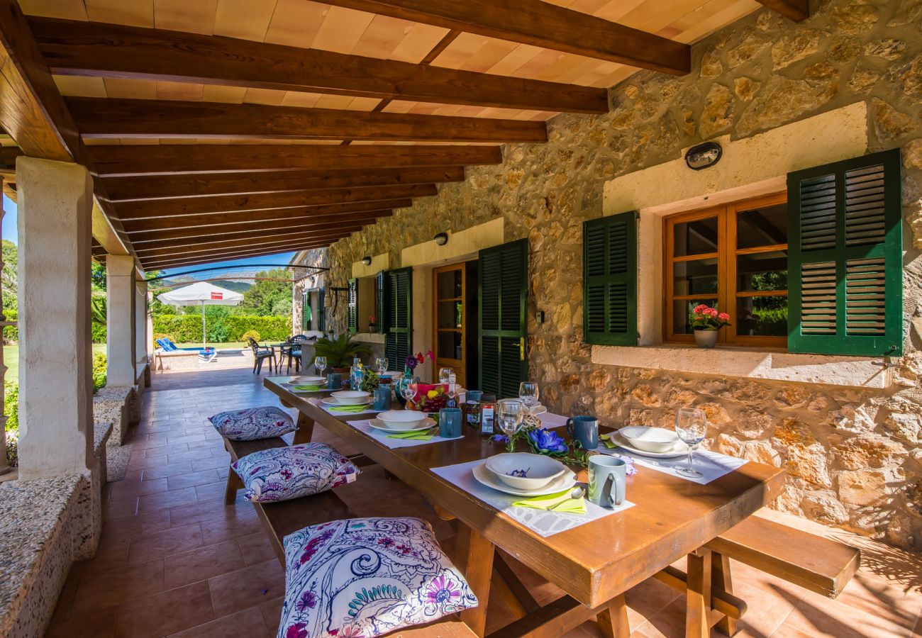 Country house in Pollensa - Finca in Pollensa Can torres with swimming pool