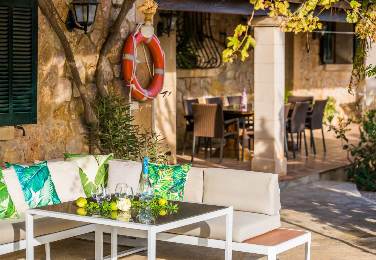 Country house in Pollensa - Finca en Pollensa Can Carabassot with private pool 