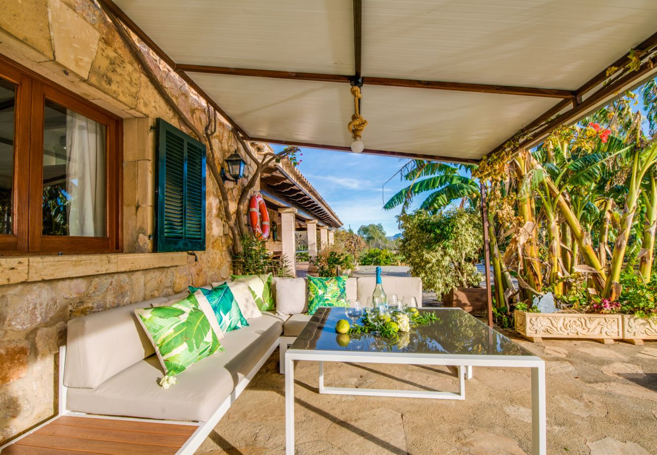 Country house in Pollensa - Finca en Pollensa Can Carabassot with private pool 