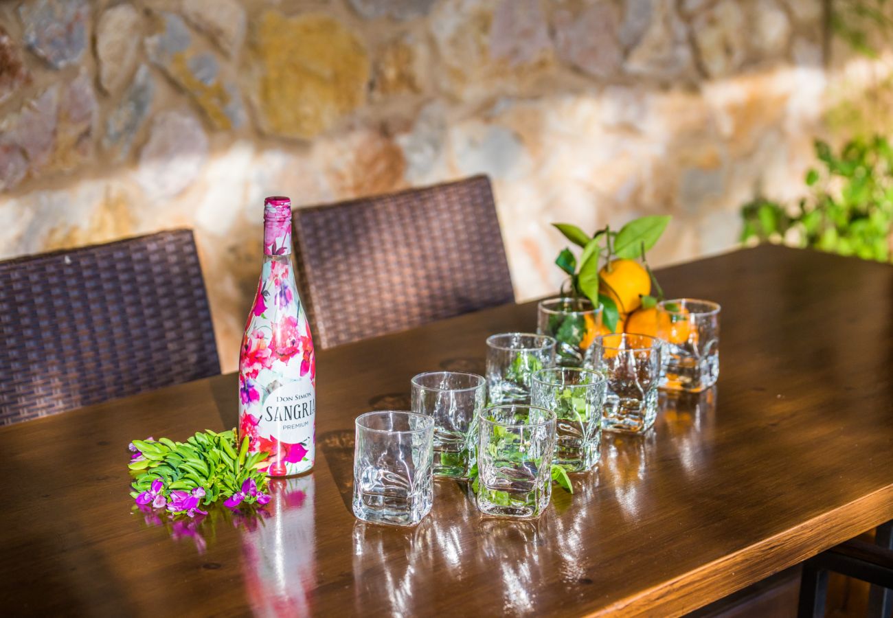 Country house in Pollensa - Finca en Pollensa Can Carabassot with private pool 