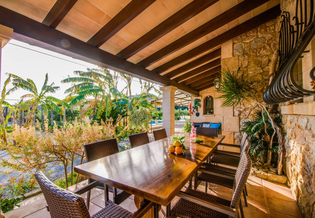 Country house in Pollensa - Finca en Pollensa Can Carabassot with private pool 