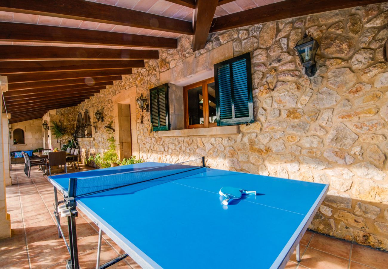 Country house in Pollensa - Finca en Pollensa Can Carabassot with pool 