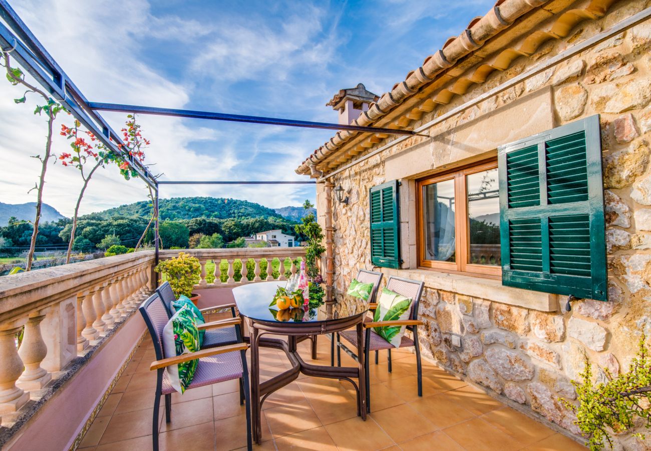 Country house in Pollensa - Finca en Pollensa Can Carabassot with private pool 