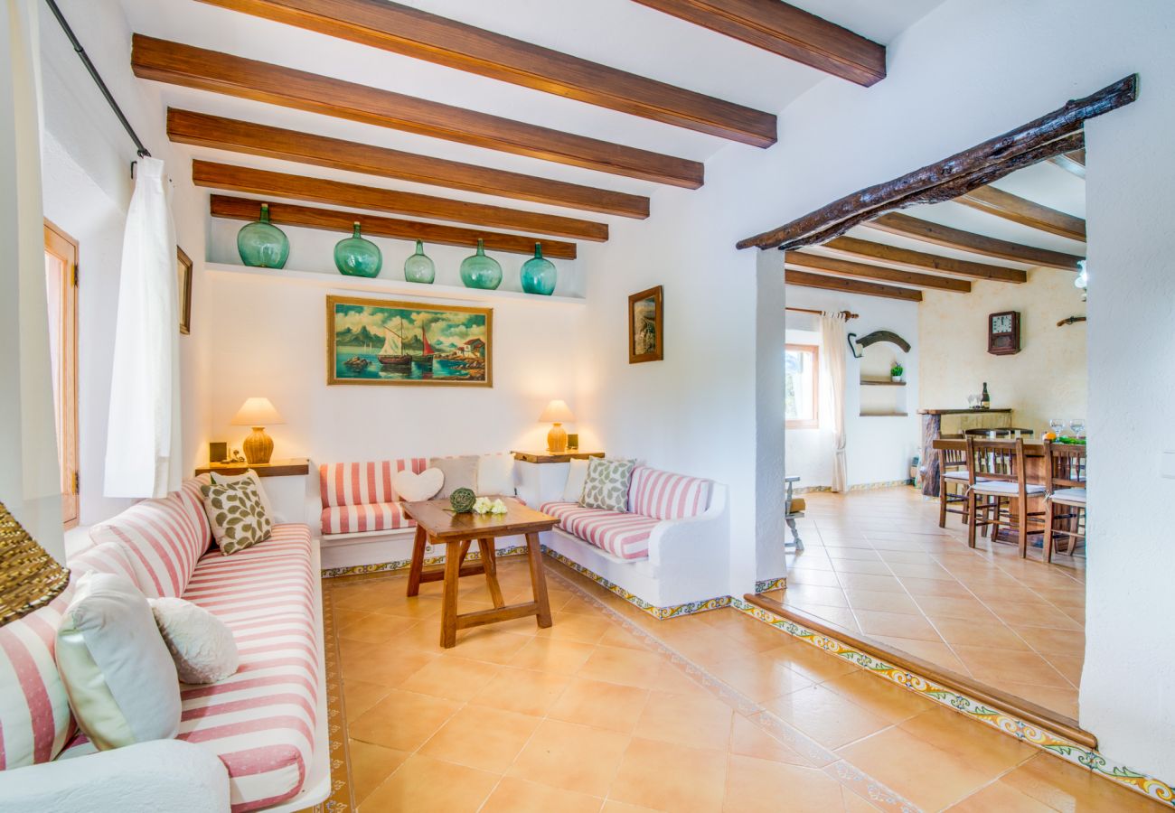 Country house in Pollensa - Finca en Pollensa Can Carabassot with pool 