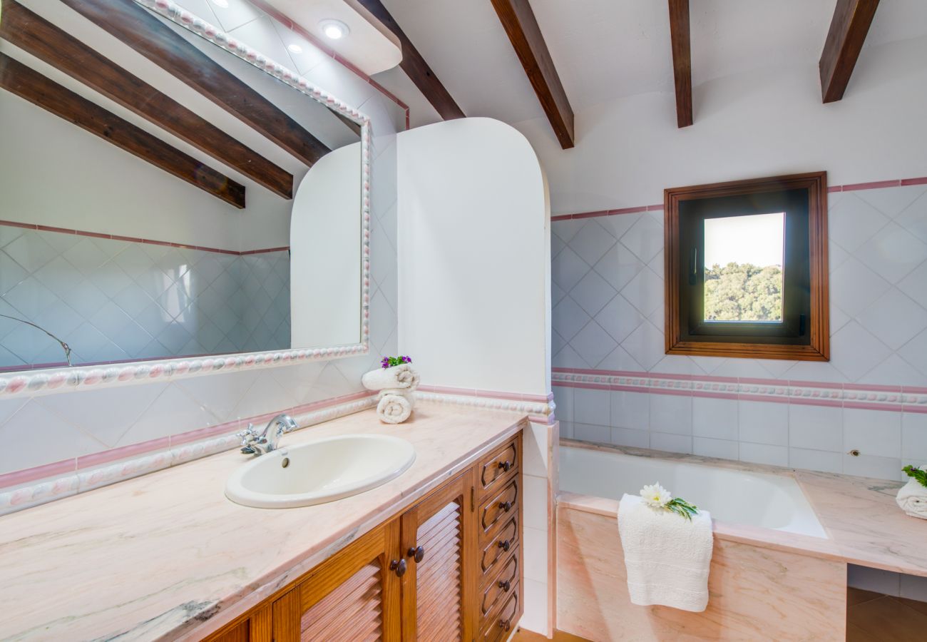 Country house in Pollensa - Finca en Pollensa Can Carabassot with pool 