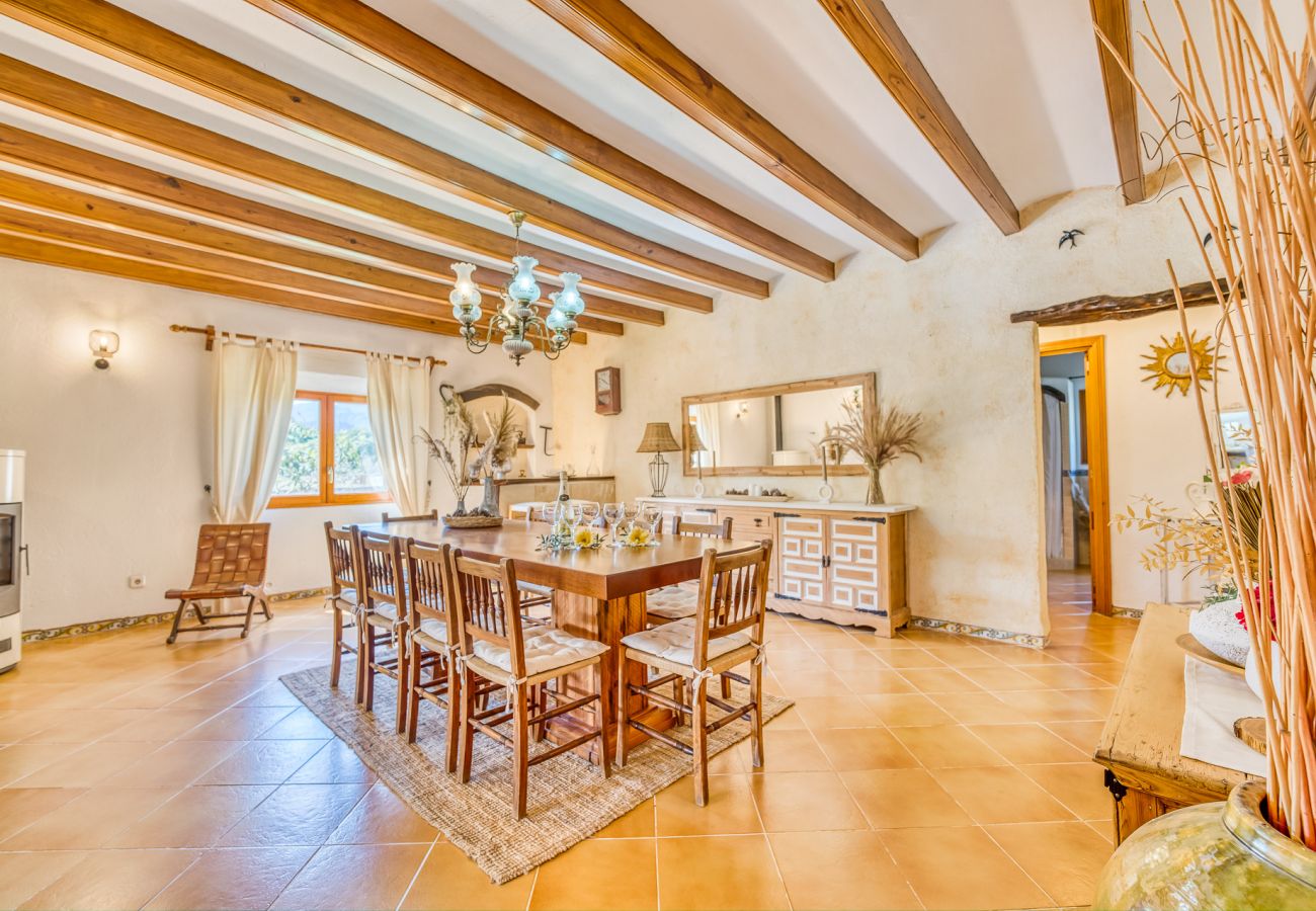 Country house in Pollensa - Finca en Pollensa Can Carabassot with private pool 