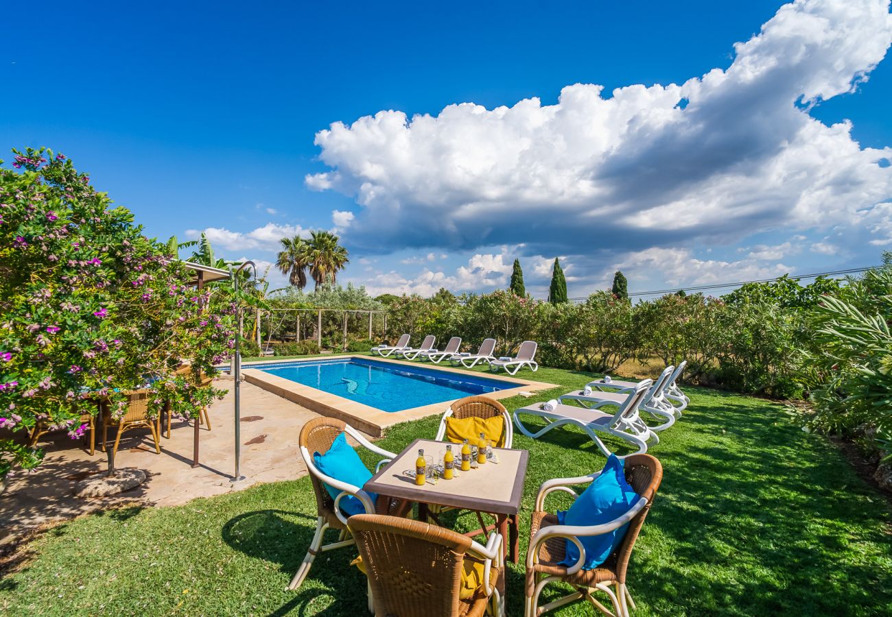 Country house in Pollensa - Finca en Pollensa Can Carabassot with pool 