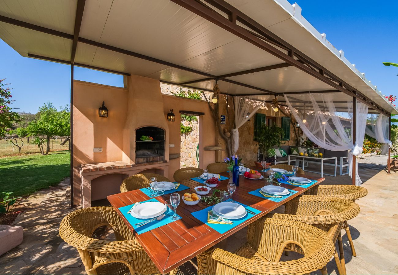 Country house in Pollensa - Finca en Pollensa Can Carabassot with private pool 