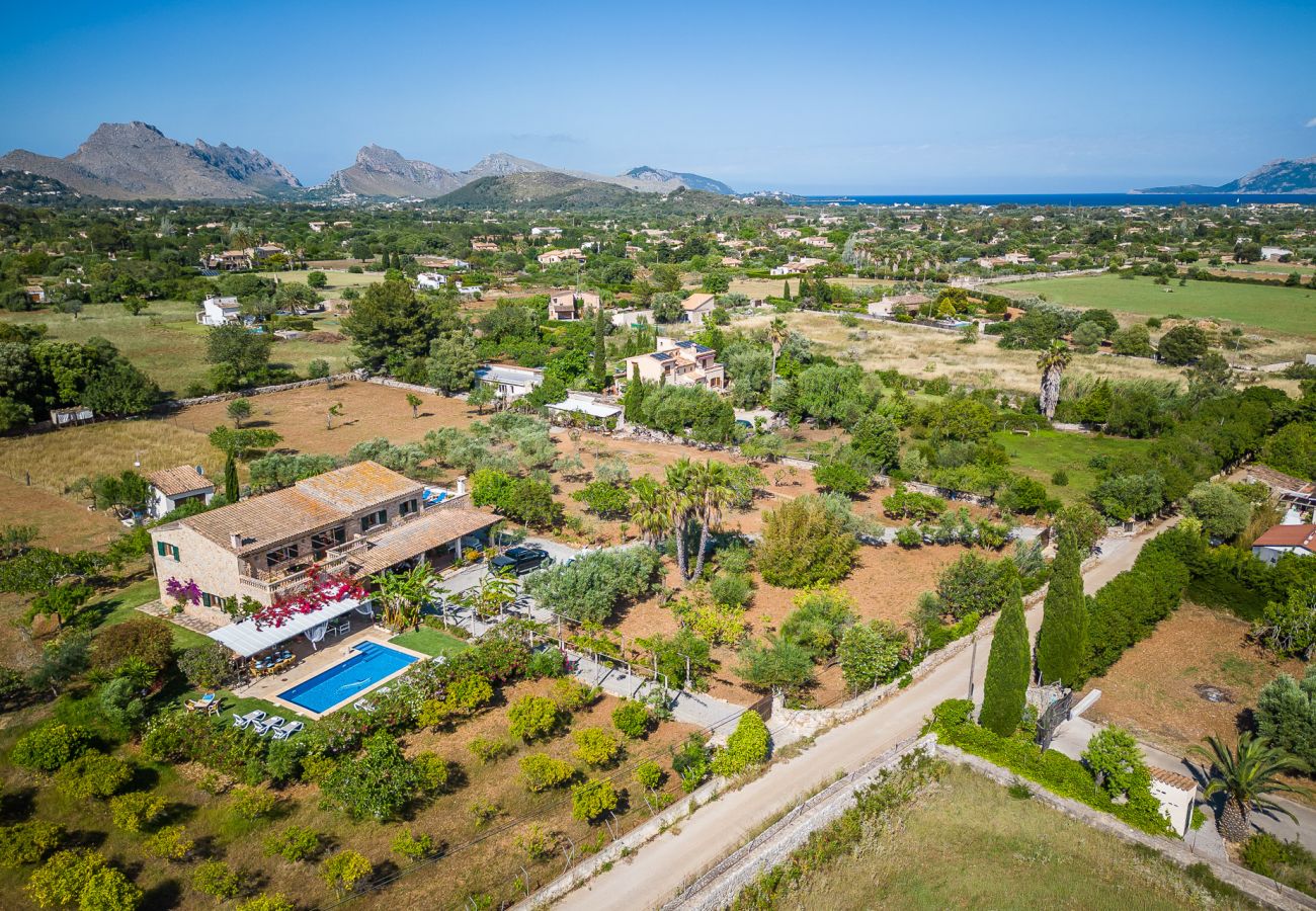 Country house in Pollensa - Finca en Pollensa Can Carabassot with pool 