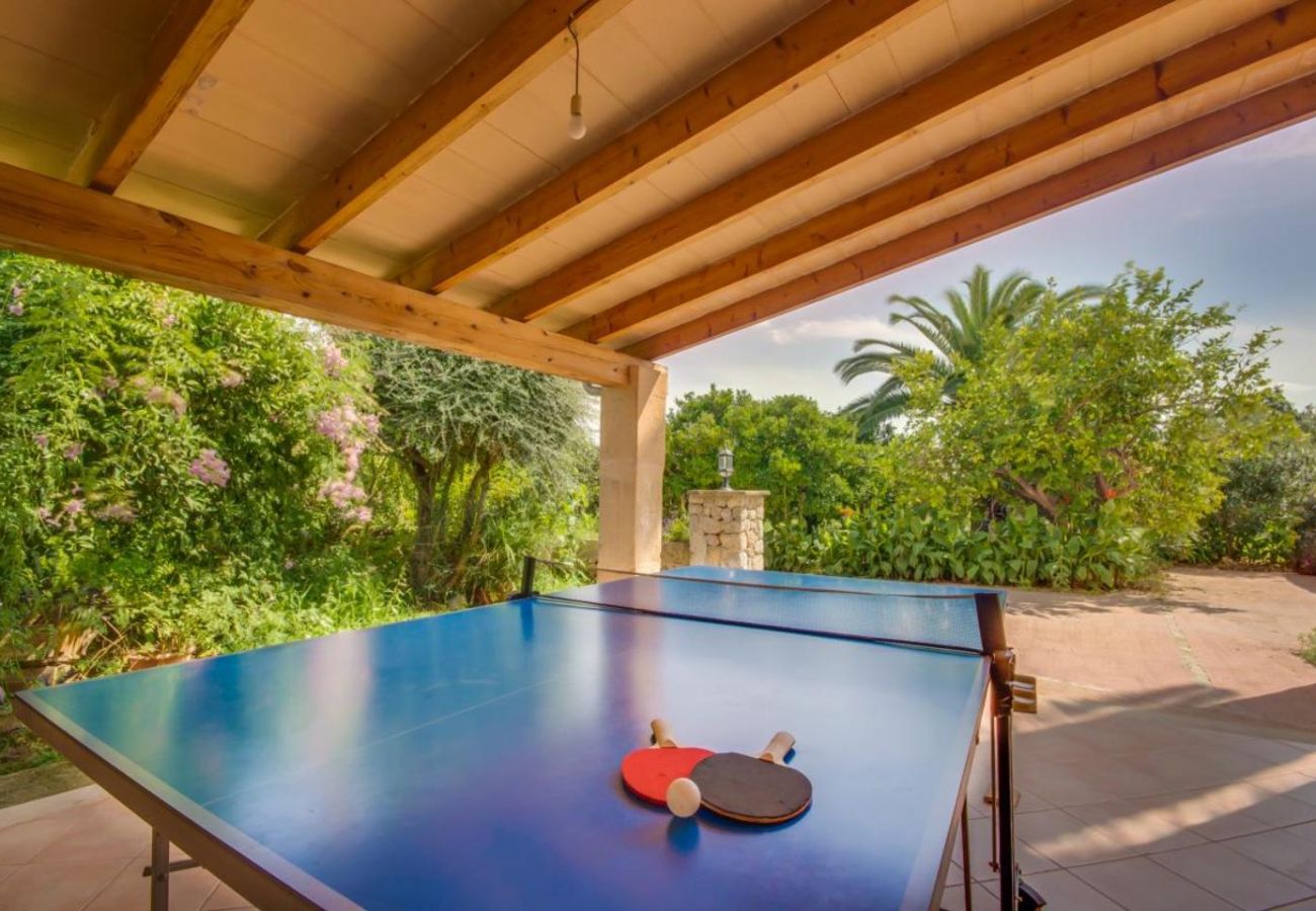 Country house in Buger - Large rustic finca Can Nyany Buger in Mallorca