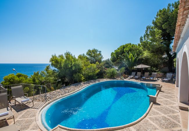 House in Capdepera - House Mallorca Ram de Mar with sea view and pool